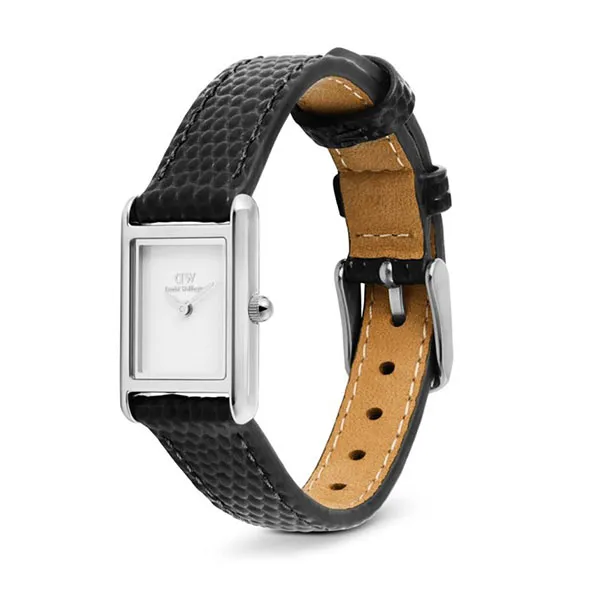 Đồng Hồ Nữ Daniel Wellington Bound Mini Black Lizard DW00100901 Màu Đen Trắng