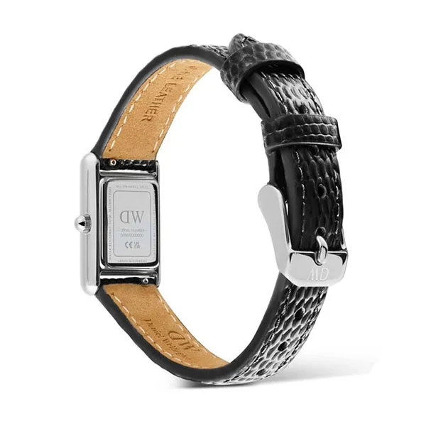 Đồng Hồ Nữ Daniel Wellington Bound Mini Black Lizard DW00100901 Màu Đen Trắng