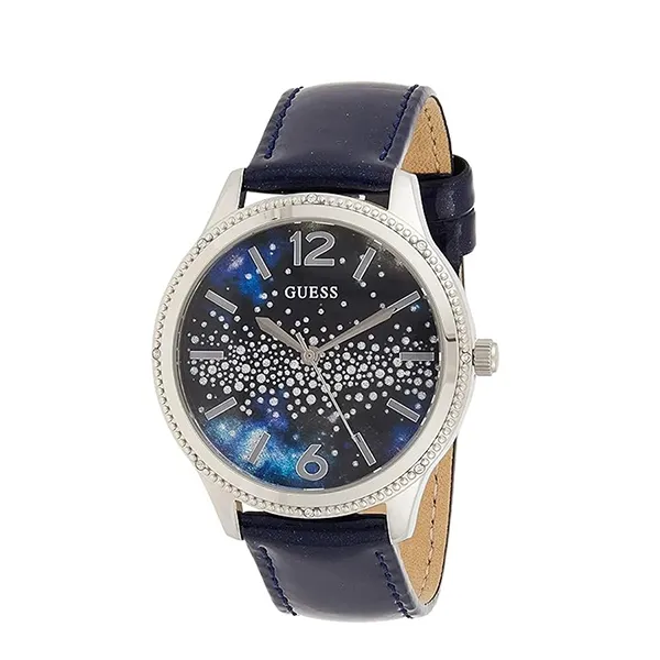 Đồng Hồ Nữ Guess Classic Blue Tone Watch W1028L1 Màu Xanh/Bạc