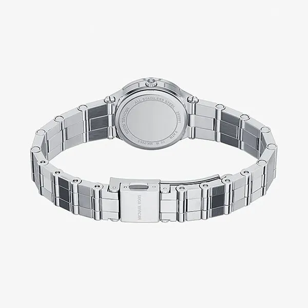 Đồng Hồ Nữ Michael Kors MK7569 Petite Billie Silver-Tone Watch Màu Bạc Xanh