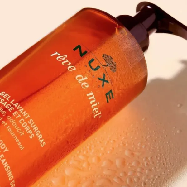 Gel Rửa Mặt Mật Ong Dưỡng Ẩm Nuxe Rêve De Miel Face And Body Ultra Rich Cleansing Gel 400ml