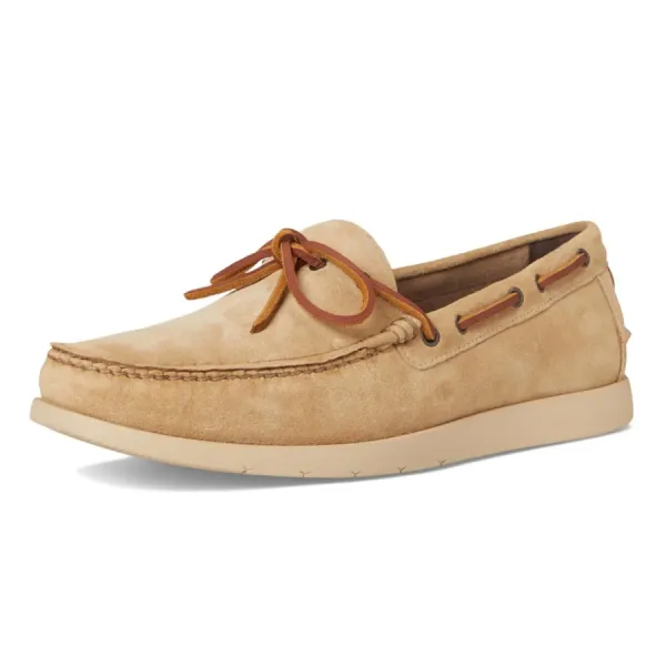 Giày Lười Nam Cole Haan Farro Suede Shoes C41172 Màu Nâu Nhạt Size 40