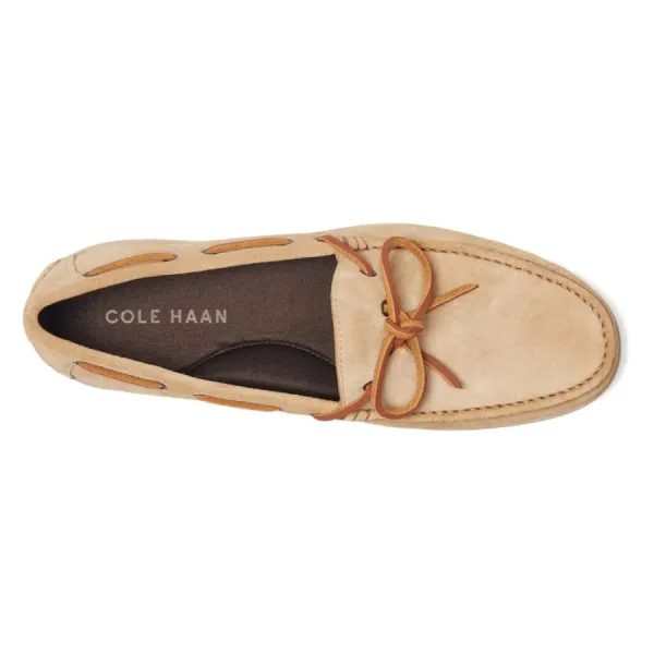 Giày Lười Nam Cole Haan Farro Suede Shoes C41172 Màu Nâu Nhạt Size 40