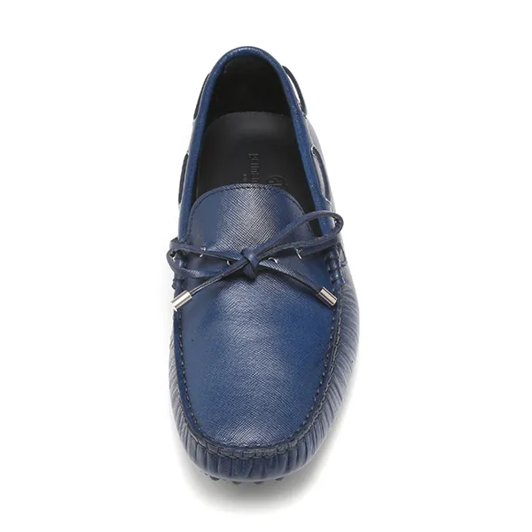 Giày Lười Nam Germano Bellesi 130-03 Màu Xanh Navy Size 38