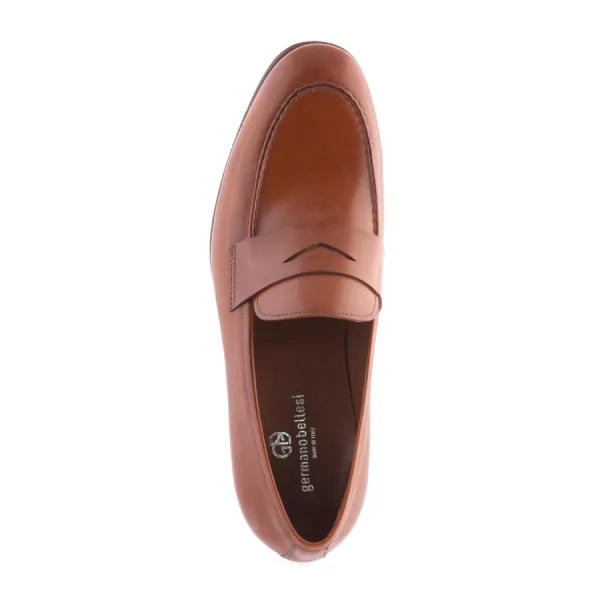 Giày Lười Nam Germano Bellesi 1301 Màu Nâu Size 46