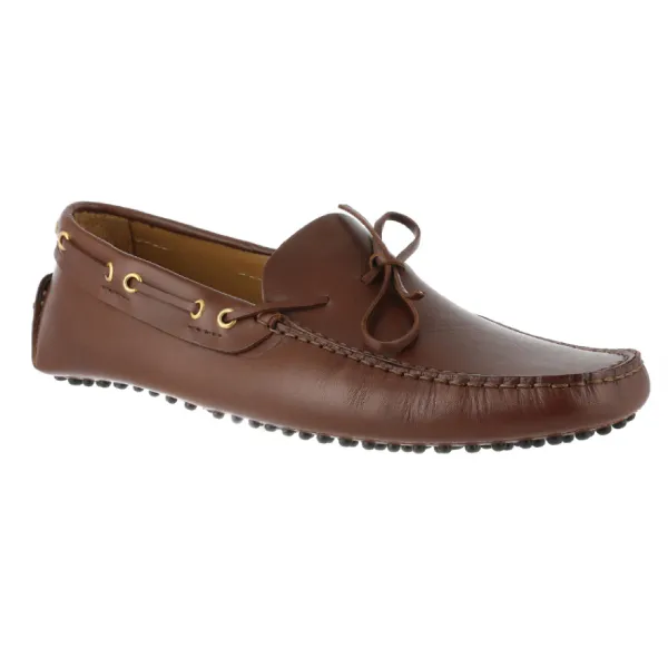 Giày Lười Nam Germano Bellesi 242 Màu Nâu Size 38