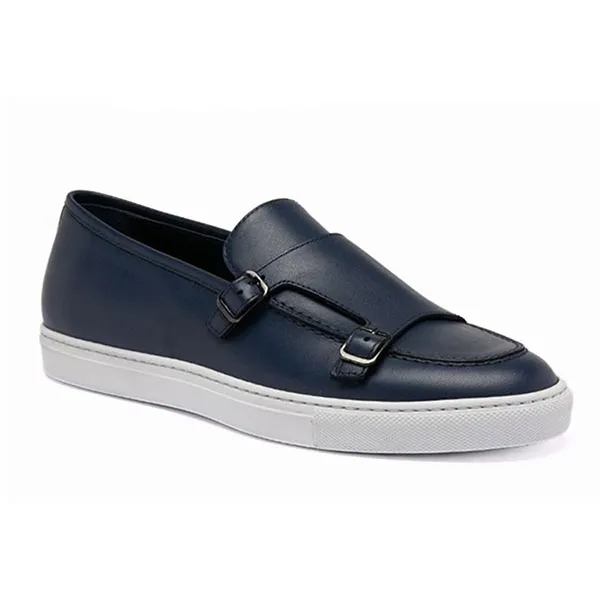 Giày Lười Nam Germano Bellesi 339 Màu Xanh Navy Size 38