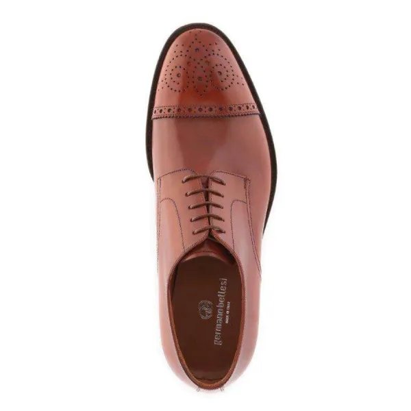 Giày Tây Nam Germano Bellesi 1252 Màu Nâu Size 43.5
