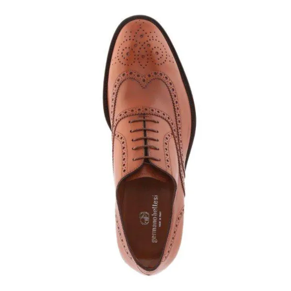 Giày Tây Nam Germano Bellesi 1253 Màu Nâu Size 38