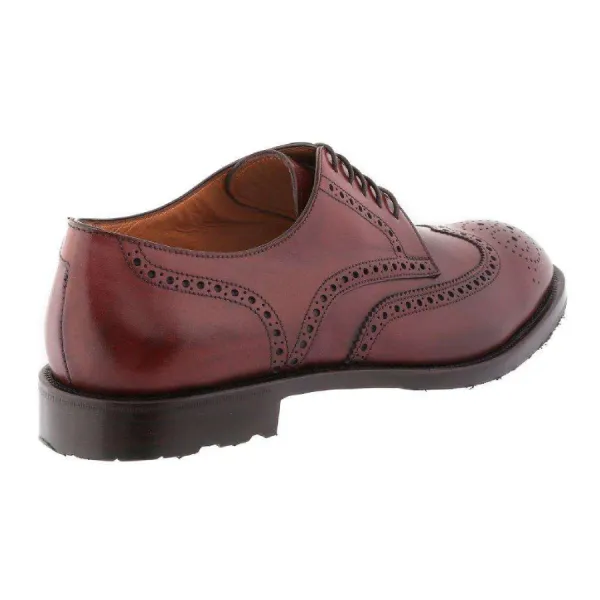 Giày Tây Nam Germano Bellesi 1257 Màu Nâu Đỏ Size 38