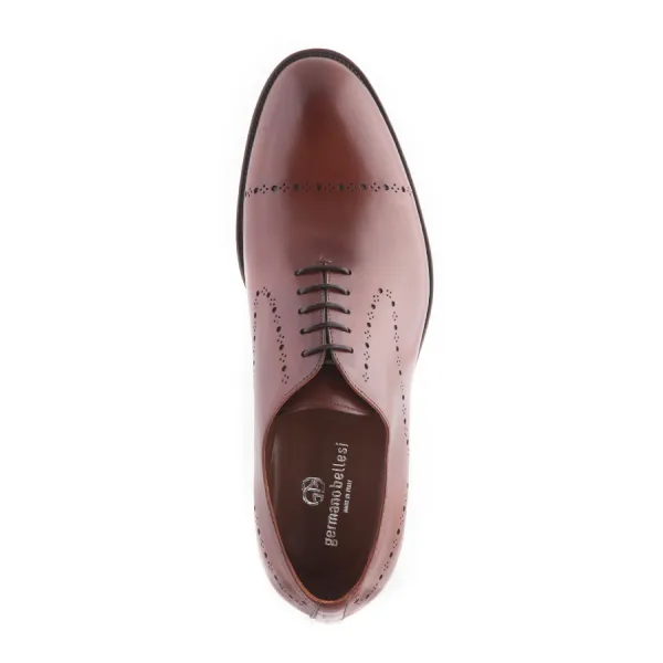 Giày Tây Nam Germano Bellesi 1309 Màu Nâu Size 42
