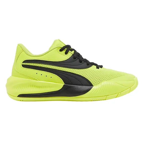 Giày Tennis/Pickleball Nam Puma Triple Yellow Glow Volt Black Men Basketball 195217-03 Màu Xanh Size 41