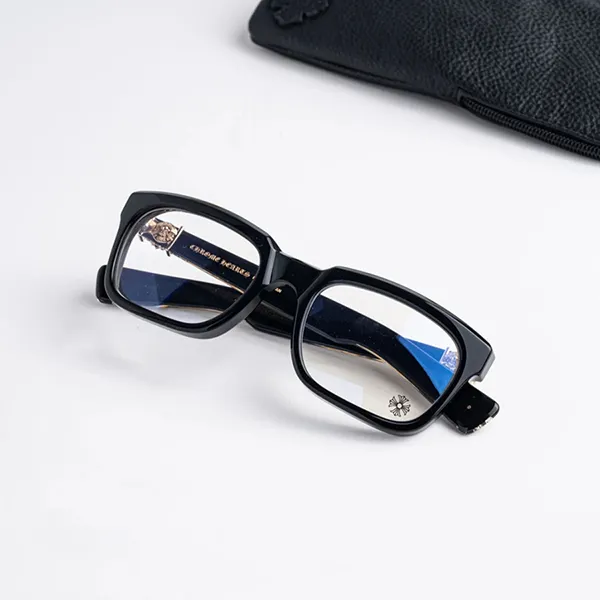 Gọng Kính Chrome Hearts See You In Tea Black Gold Màu Đen - Vàng