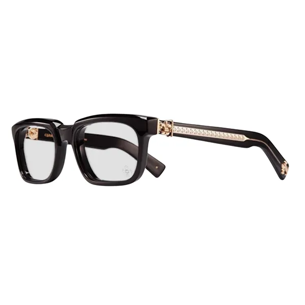 Gọng Kính Chrome Hearts See You In Tea Black Gold Màu Đen - Vàng