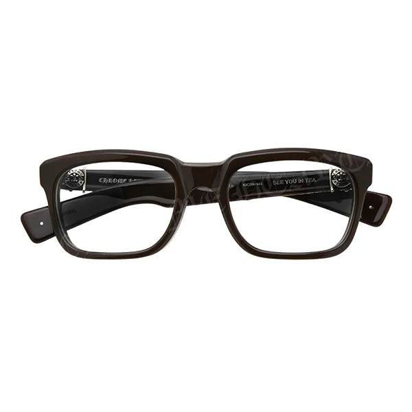 Gọng Kính Chrome Hearts See You In Tea Classic Brown Glasses Màu Nâu