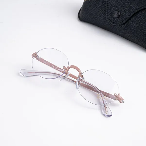Gọng Kính Unisex Rayban 0RX3929V 3207 Màu Hồng Nhạt