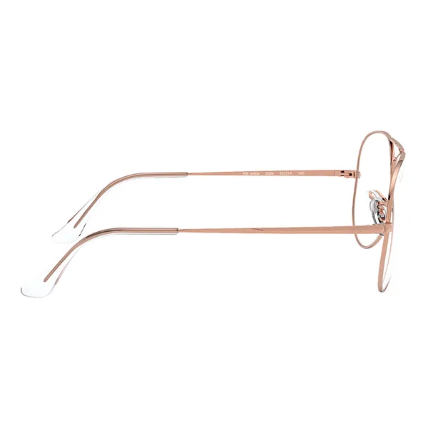 Gọng Kính Unisex Rayban 0RX6489 3094 Màu Vàng Hồng