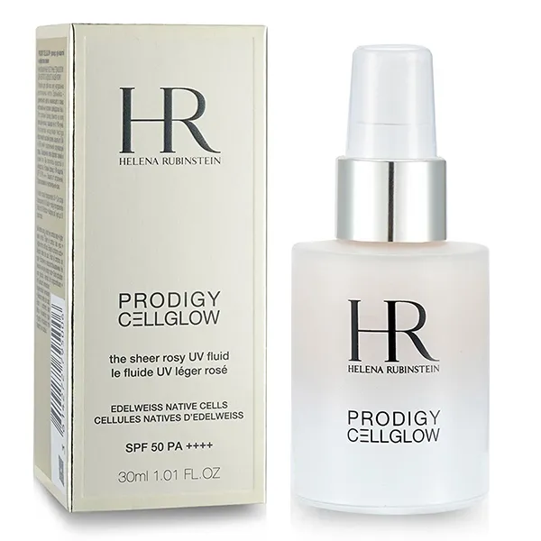 Kem Chống Nắng Helena Rubinstein Prodigy Cellglow The Sheer Rosy UV Fluid SPF50 ++++ 30ml