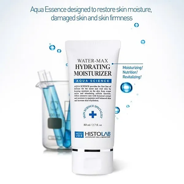 Kem Dưỡng Ẩm Chuyên Sâu, Làm Dịu Và Nuôi Dưỡng Làn Da Histolab Water Max Hydrating Cream 80ml