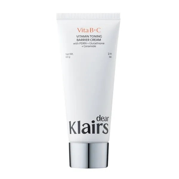Kem Dưỡng Da Hỗ Trợ Dưỡng Trắng Dear Klairs Vitamin Toning Barrier Cream 60g