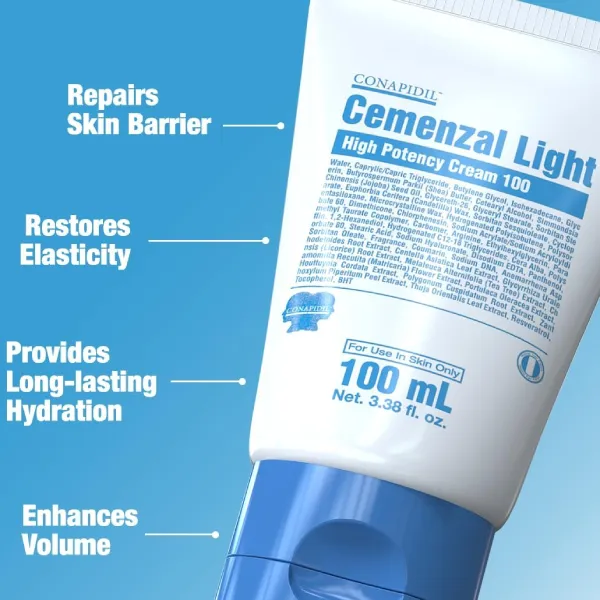 Kem Dưỡng Da Hỗ Trợ Trẻ Hóa, Giảm Sẹo Conapidil Cemenzal Light 100ml