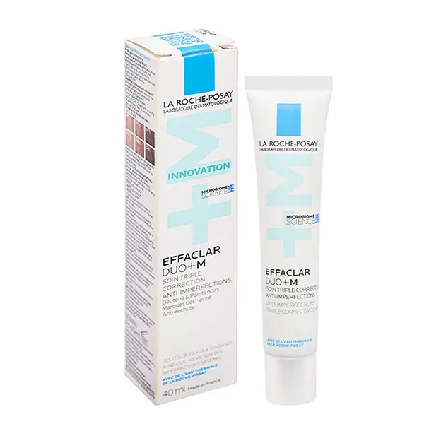 Kem Dưỡng Giảm Mụn La Roche-Posay Effaclar Duo+M 40ml