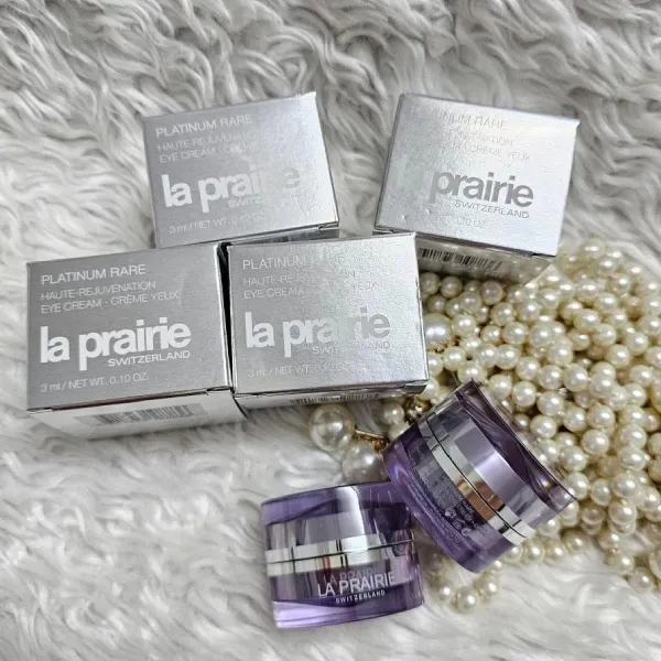 Kem Dưỡng Mắt La Prairie Platinum Rare Haute-Rejuvenation Eye Cream Mini 3ml (Fullbox)