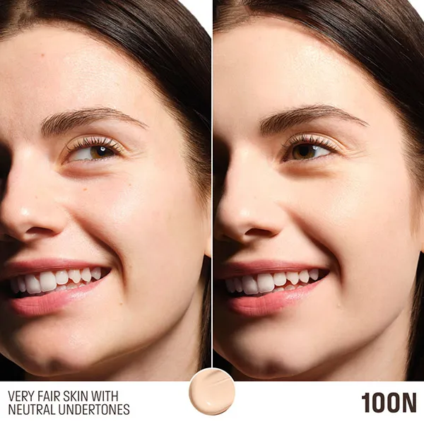 Kem Nền Make Up For Ever HD Skin-Balancing & Perfecting Foundation Tone 100N