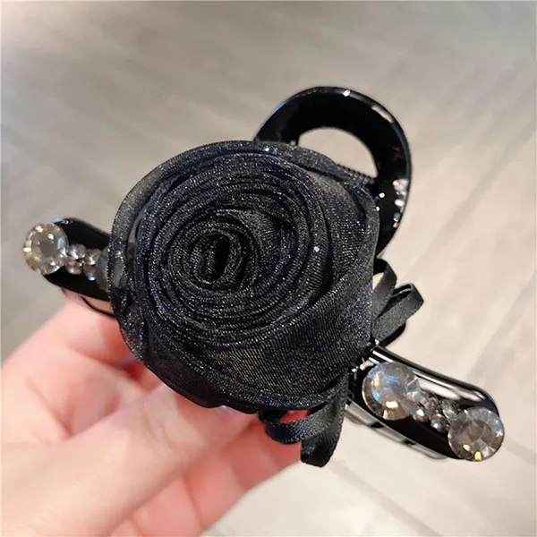 Kẹp Tóc Nữ Meri Midnight Rose HC232 Màu Đen