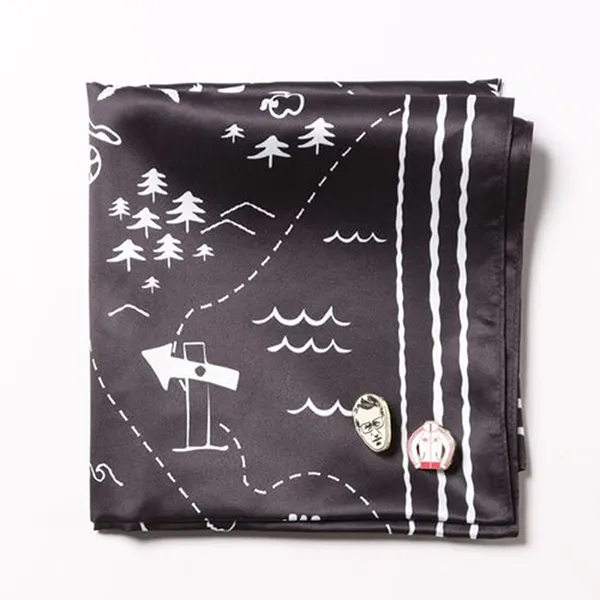 Khăn Adidas Pin & Scarf KR3677 Black Màu Đen