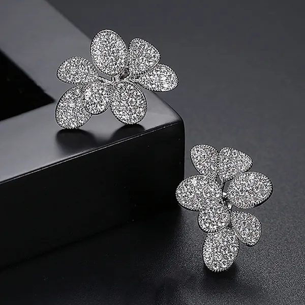 Khuyên Tai Nữ Kya Jewel Forest Melody KISE0006 Màu Bạc
