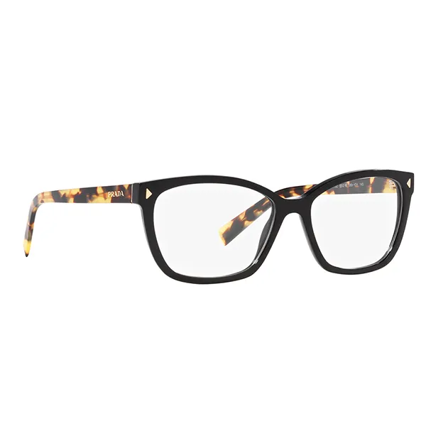 Kính Mắt Cận Prada Eyeglasses PR 15ZV 3891O1 Màu Đen/Vàng