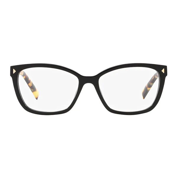 Kính Mắt Cận Prada Eyeglasses PR 15ZV 3891O1 Màu Đen/Vàng