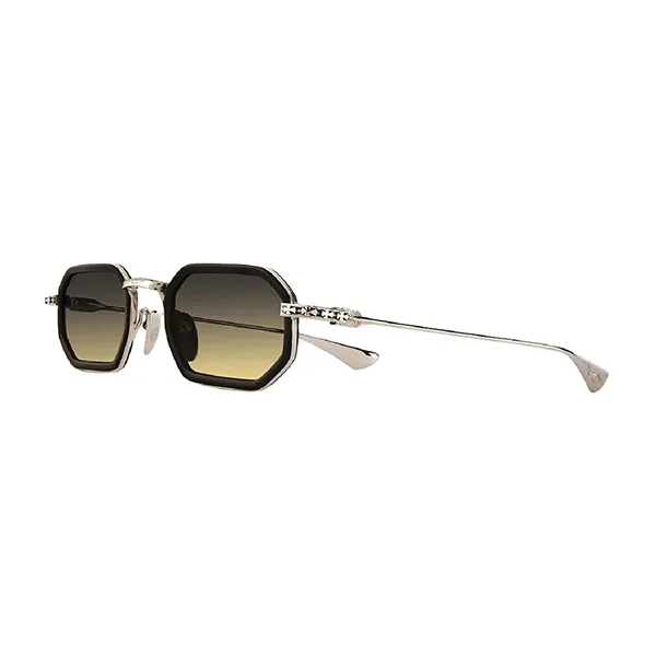 Kính Mát Chrome Hearts Stylida BK SS Black/Shiny Silver Sunglasses Màu Bạc - Đen