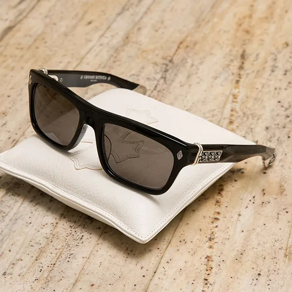 Kính Mát Chrome Hearts Sunglasses Sluss Bussin II Black Màu Đen
