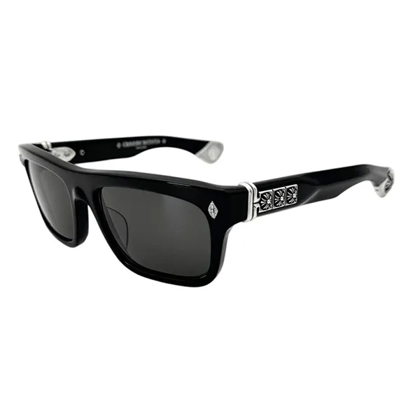 Kính Mát Chrome Hearts Sunglasses Sluss Bussin II Black Màu Đen