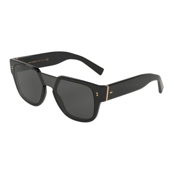 Kính Mát Nam Dolce & Gabbana DG4356 50187 Sunglasses Màu Đen
