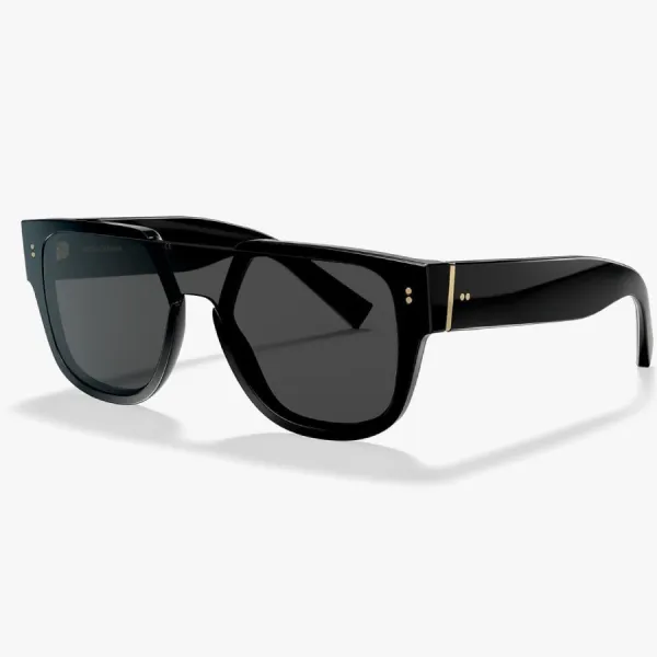 Kính Mát Nam Dolce & Gabbana DG4356 50187 Sunglasses Màu Đen