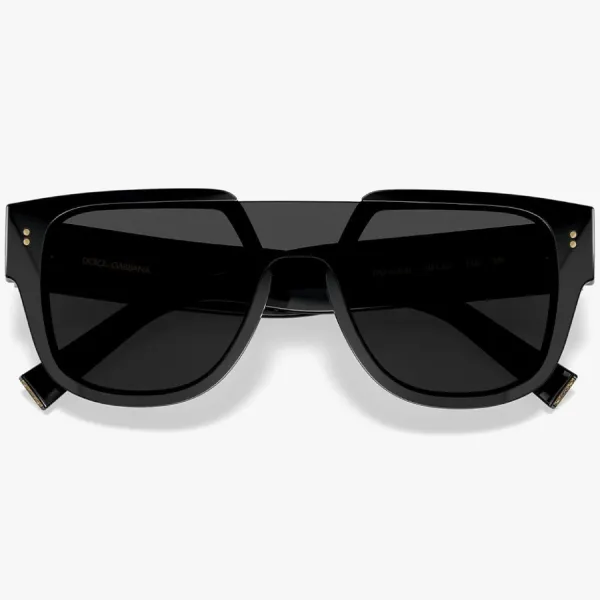 Kính Mát Nam Dolce & Gabbana DG4356 50187 Sunglasses Màu Đen