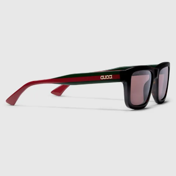 Kính Mát Nam Gucci Rectangular Frame Sunglasses ‎819695 J0740 2330 Phối Màu