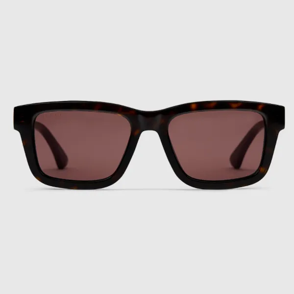 Kính Mát Nam Gucci Rectangular Frame Sunglasses ‎819695 J0740 2330 Phối Màu
