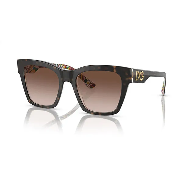 Kính Mát Nữ Dolce & Gabbana D&G DG4384 321773 Màu Nâu Havana