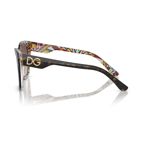 Kính Mát Nữ Dolce & Gabbana D&G DG4384 321773 Màu Nâu Havana