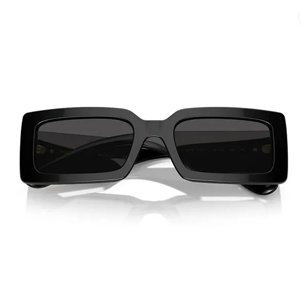 Kính Mát Nữ Dolce & Gabbana D&G DG4416 50187 Black/ Dark Grey Màu Đen Xám