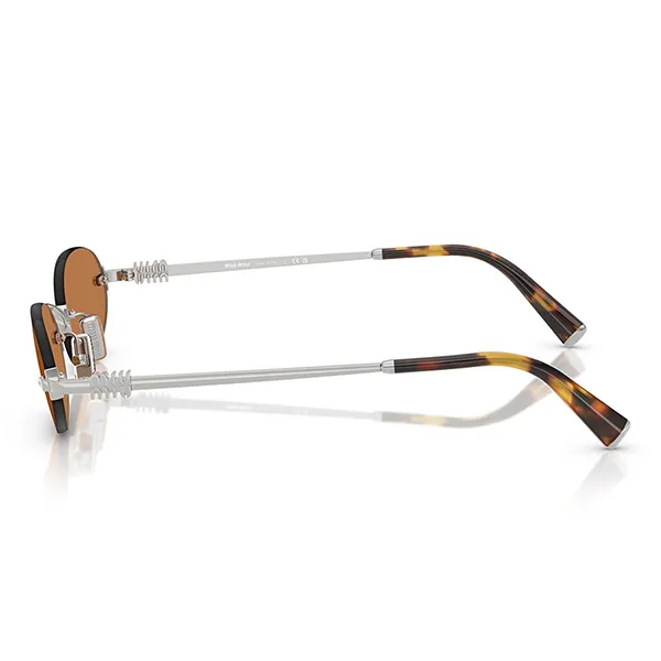 Kính Mát Nữ Miu Miu Silver Brown 0MU A54S 1BC90Q Màu Nâu Bạc