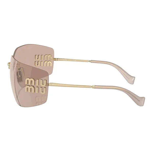 Kính Mát Nữ Miu Miu Sunglasses OMU 54YS ZVN20F Màu Hồng Nâu