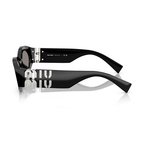 Kính Mát Nữ Miu Miu Sunglasses Woman 0MU 11WS 16K80Q Black Dark Grey Màu Đen Xám