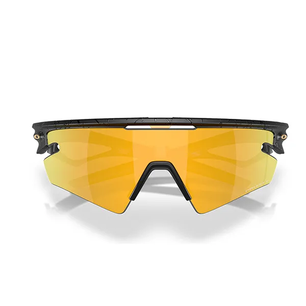 Kính Mát Oakley Sphaera Slash Sunglasses 0OO9499 949915 Matte Black Splatter Prizm 24K Polarized Màu Đen/Vàng