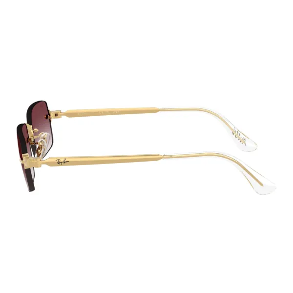 Kính Mát Rayban Sunglasses 0RB3928 001/8H Màu Tím - Vàng