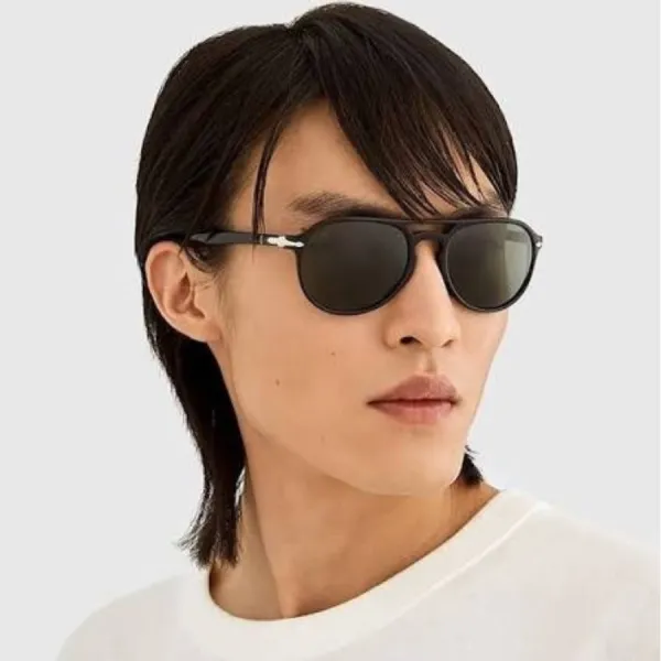 Kính Mát Unisex Persol PO3235S 9531 Sunglasses Màu Xanh Đen